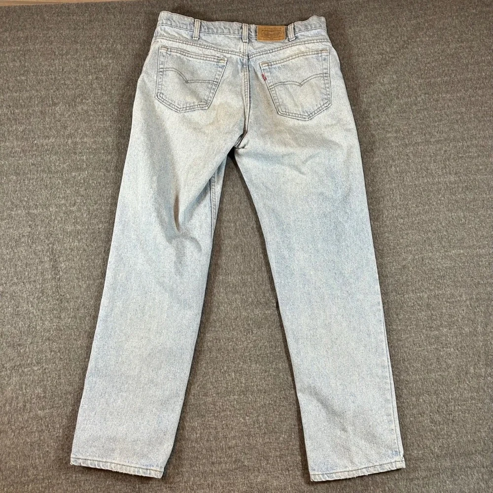 Vintage Levis 540 Relaxed Jeans Mens 36x32 Fit 35x31 Straight Leg USA 1990 Faded